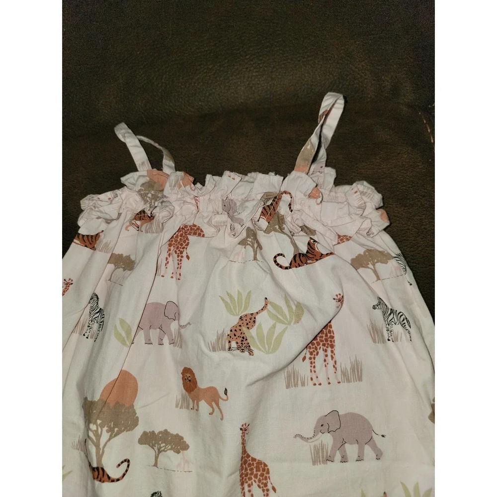 Gymboree safari dress‎ lion zebra giraffe cheetah size 8